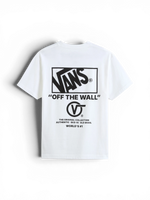 Vans Stacked Hi Ss Tee White - Teeshirts