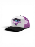 Casquettes Vans Twisted Vans Trucker White, vue 3/4 avant
