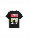 Teeshirts Vans Vans On Canvas Ss Black, vue arrière