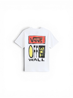 Vans Vans On Canvas Ss - White - Teeshirts enfant